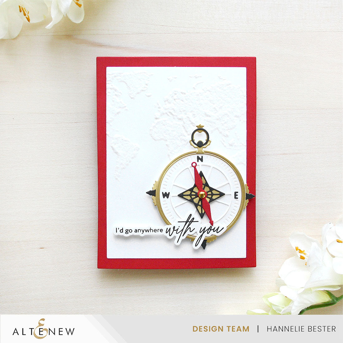 Altenew Craft Your Life Project Kit Floral Odyssey alt10951bn compass