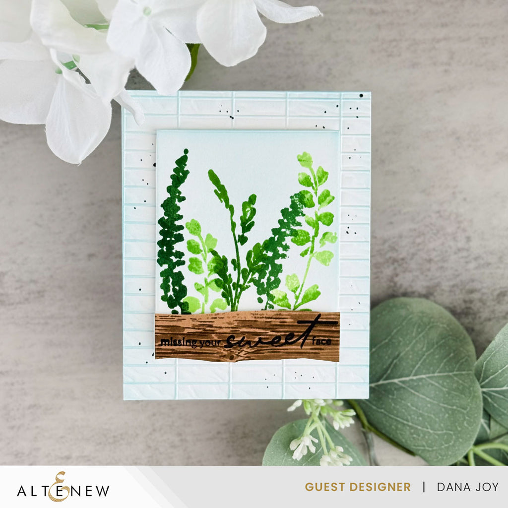 Altenew Craft Your Life Project Kit Fruits and Flowers Add-On Dies alt11323 greenery