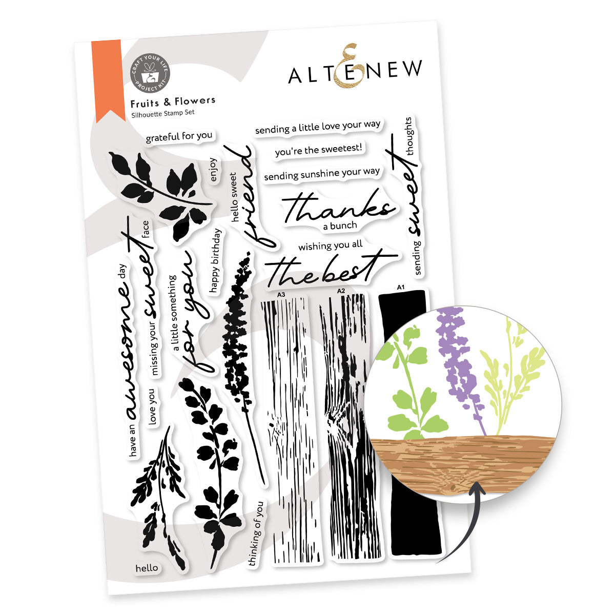Altenew Craft Your Life Project Kit Fruits and Flowers alt11322bn image 1