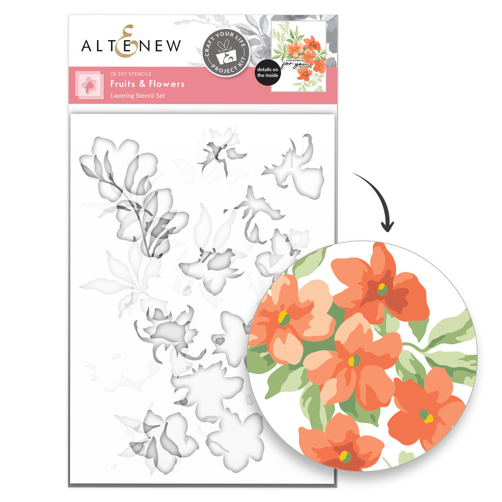 Altenew Craft Your Life Project Kit Fruits and Flowers alt11322bn image 2