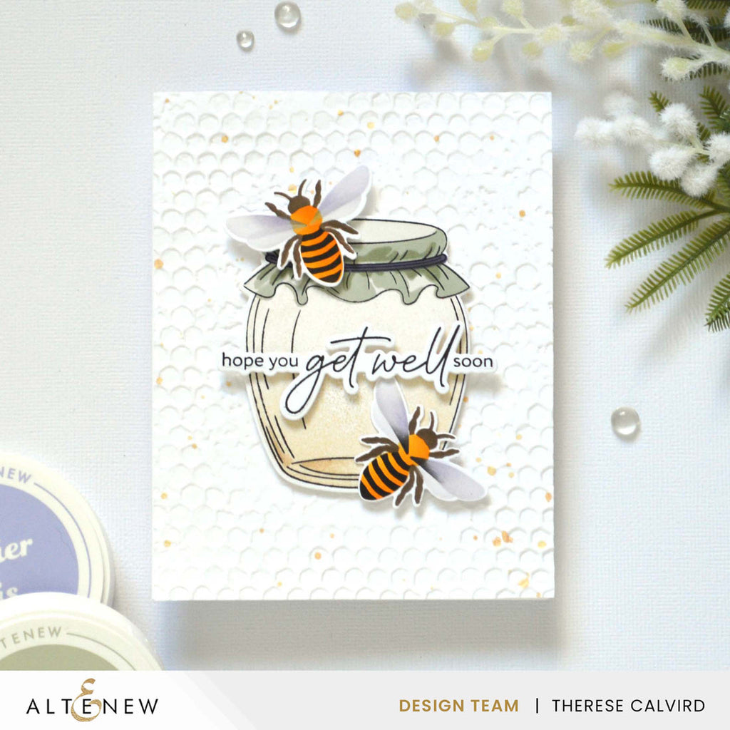 Altenew Craft Your Life Project Kit Honeycomb Haven Add-On Dies alt11065 get well