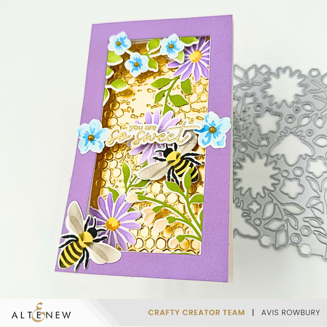 Altenew Craft Your Life Project Kit Honeycomb Haven Set alt11064bn so sweet