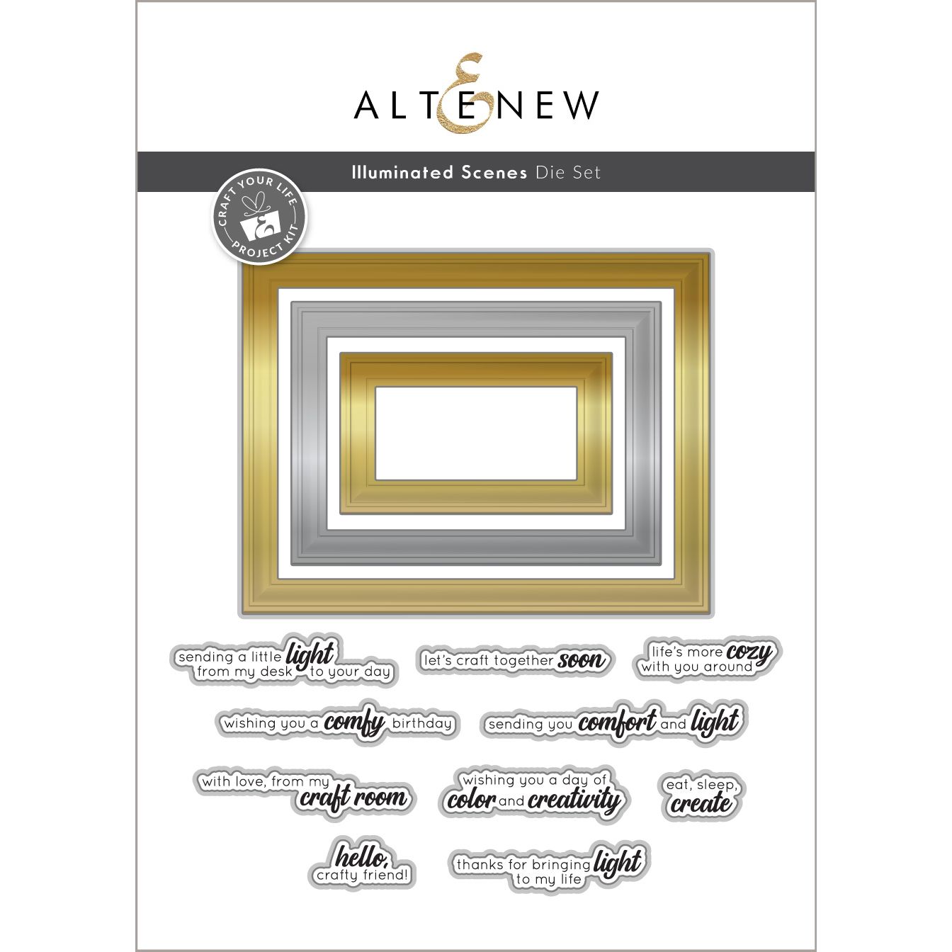 Altenew Craft Your Life Project Kit Illuminated Scenes Set alt11027bn image 3