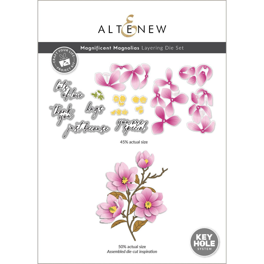 Altenew Craft Your Life Project Kit Magnificent Magnolias alt10828bn product image 3