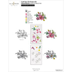 Altenew Craft Your Life Project Kit Mixed Blooms alt10389bn layering guide 1
