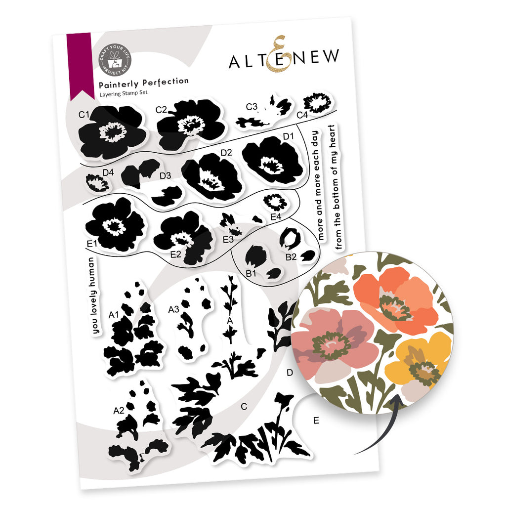 Altenew Craft Your Life Project Kit Painterly Perfection Set alt11514bn product image 1