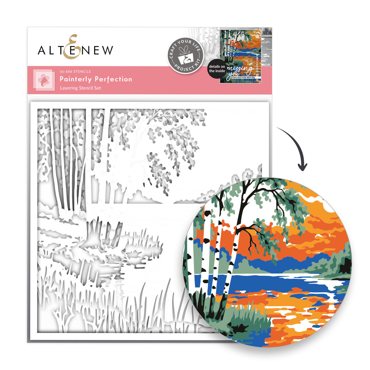 Altenew Craft Your Life Project Kit Painterly Perfection Set alt11514bn product image 3