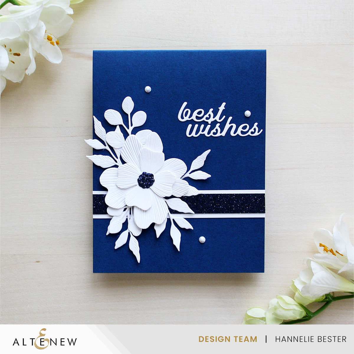 Altenew Craft Your Life Project Kit Stitched With Love Set alt11211bn best wishes