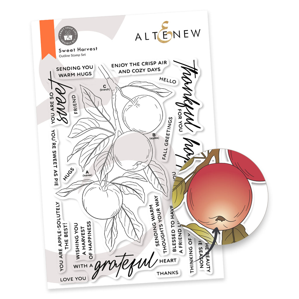 Altenew Craft Your Life Project Kit Sweet Harvest Set alt10975bn image 1
