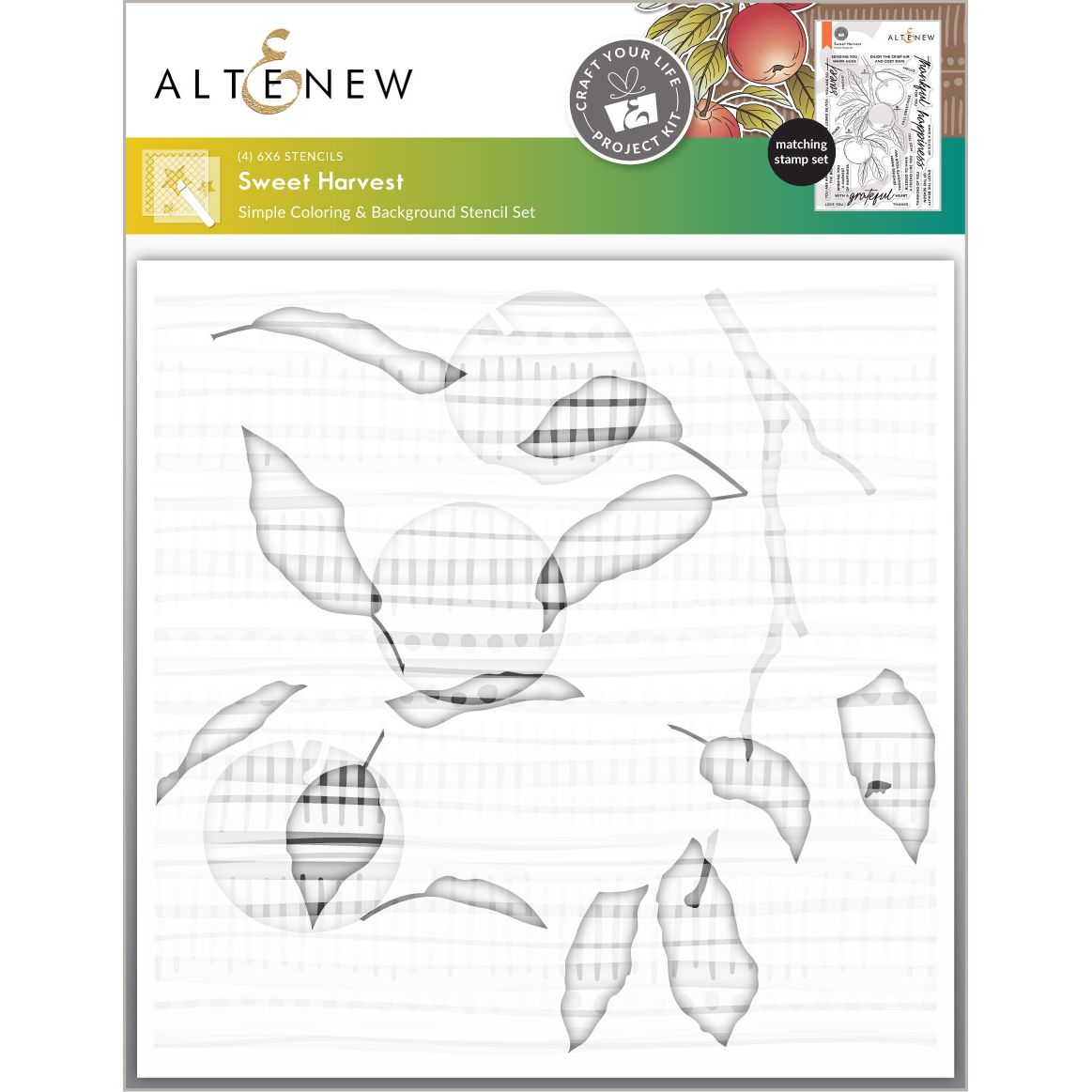 Altenew Craft Your Life Project Kit Sweet Harvest Set alt10975bn image 2