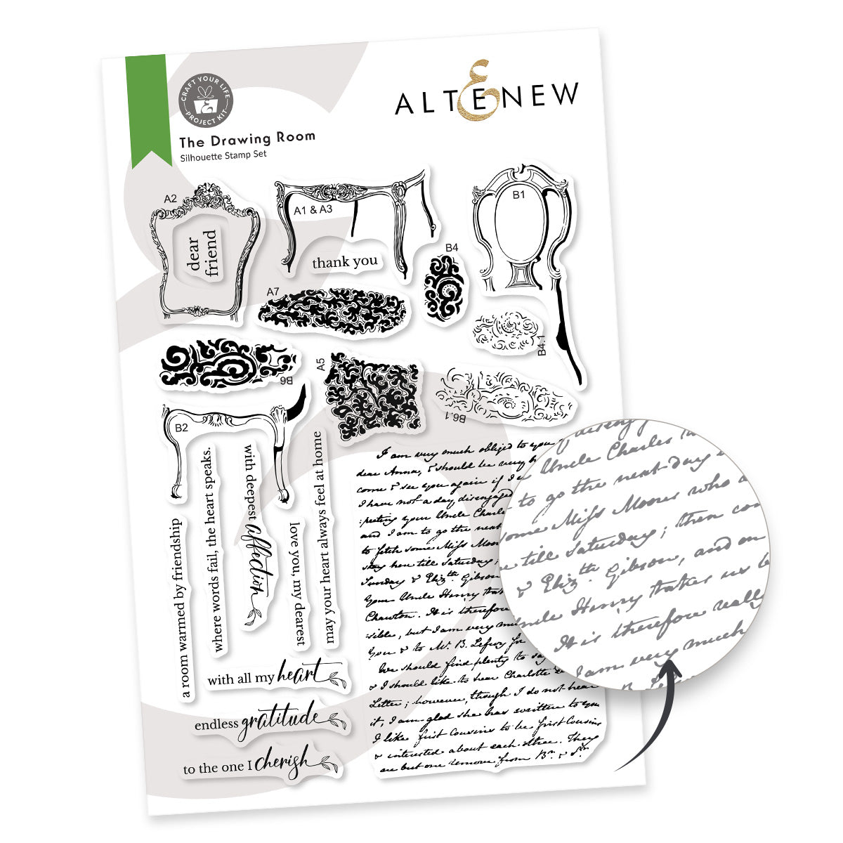 Altenew Craft Your Life Project Kit The Drawing Room Set alt11334bn image 1