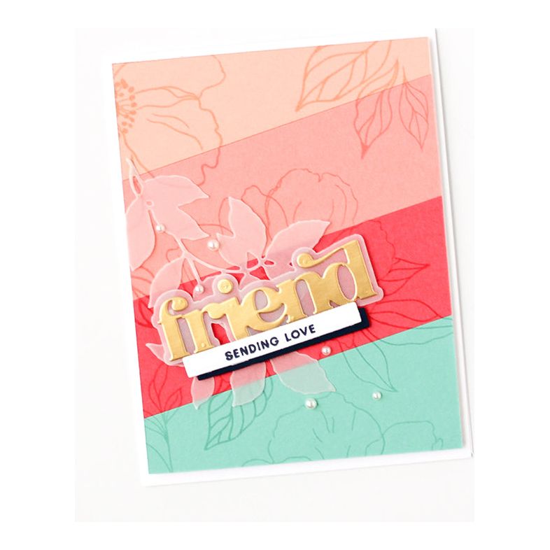 Altenew Craft Your Life Project Kit Translucent Foliage alt10614bn friend | color-code:ALT01