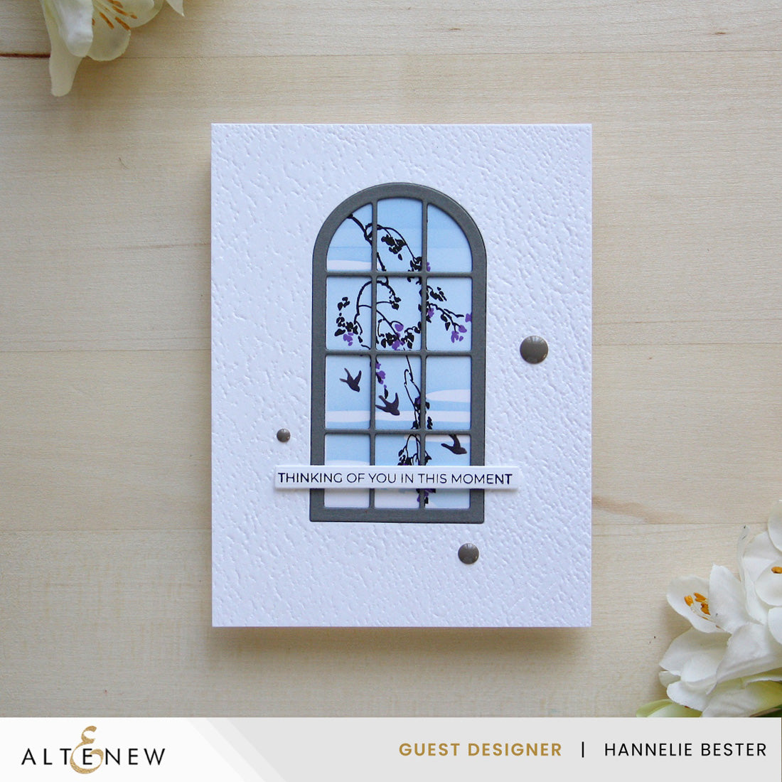 Altenew Craft Your Life Project Kit Windows to Stillness alt11455bn thinking of you card