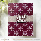 Altenew Crafty Necessities Acai Berry Cardstock 10 Sheet Pack alt10280 fun background