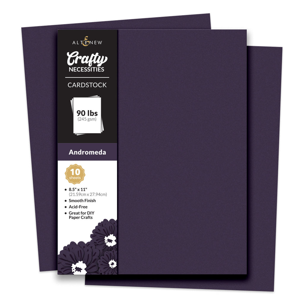 Altenew Crafty Necessities Andromeda Cardstock 10 Sheet Pack alt10201