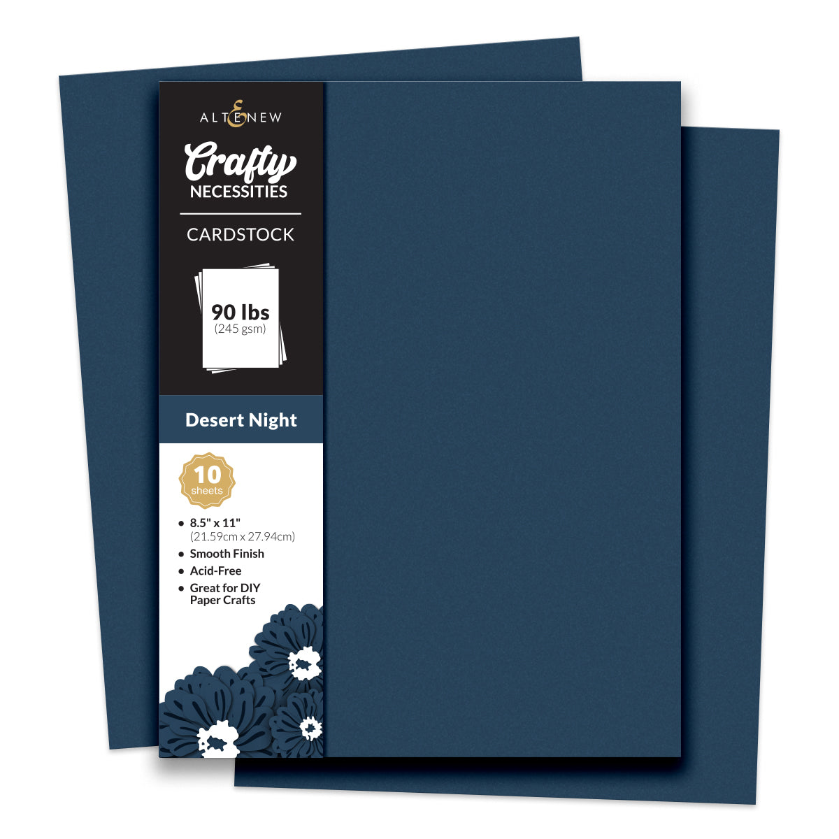 Altenew Crafty Necessities Desert Night Cardstock 10 Sheet Pack alt8967