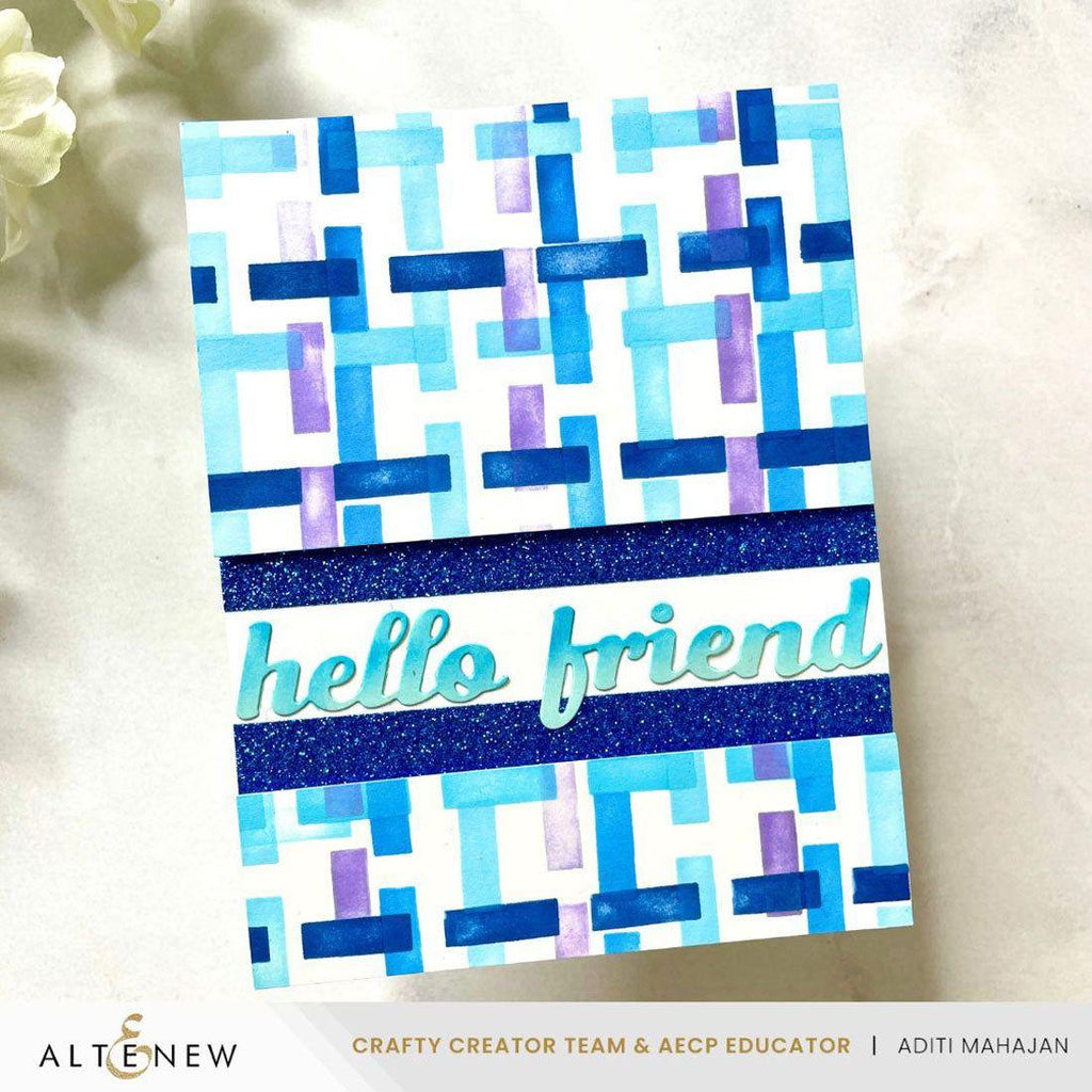 Altenew Crafty Necessities Dew Drops Cardstock 10 Sheet Pack alt8964 geometric