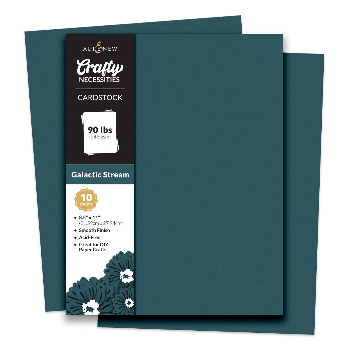 Altenew Crafty Necessities Galactic Stream Cardstock 10 Sheet Pack alt10200