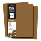 Altenew Crafty Necessities Green Gold Cardstock 10 Sheet Pack alt10281