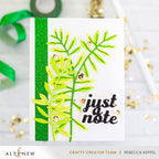 Altenew Crafty Necessities Lime Cardstock 10 Sheet Pack alt10279 leaves