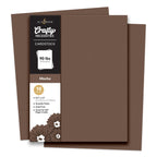 Altenew Crafty Necessities Mocha Cardstock 10 Sheet Pack alt10274