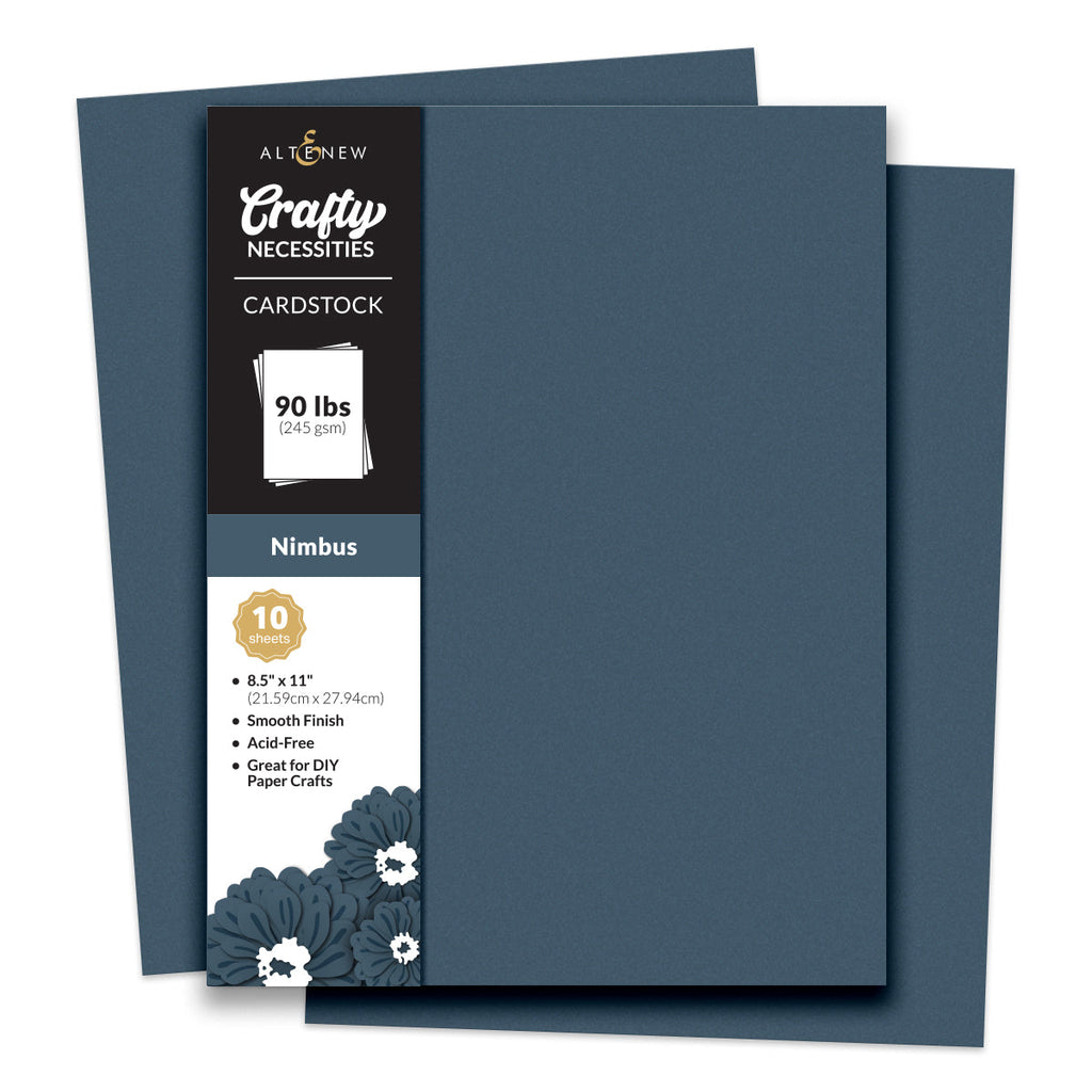 Altenew Crafty Necessities Nimbus Cardstock 10 Sheet Pack alt8972