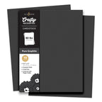 Altenew Crafty Necessities Pure Graphite Cardstock 10 Sheet Pack alt11186