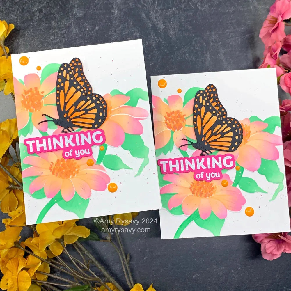 Altenew Crafty Necessities Rubellite Cardstock 10 Sheet Pack alt8995 flowers | color-code:ALT01