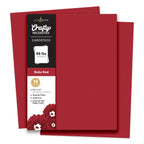 Altenew Crafty Necessities Ruby Red Cardstock 10 Sheet Pack alt8974