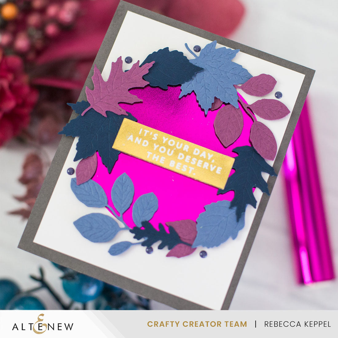 Altenew Crafty Necessities Starlight Cardstock 10 Sheet Pack alt8989 leaves