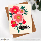 Altenew Creative Cuts Botanical Waltz Layering Dies alt11262 thanks