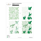 Altenew Creative Cuts Enchanted Vines Dies alt11028 layering guide