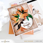 Altenew Creative Cuts Fall Pickings Layering Dies alt11567 autumn leaves card