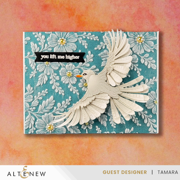 Altenew Creative Cuts Feathered Beauty Layering Dies alt11139 flowers