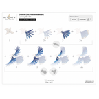 Altenew Creative Cuts Feathered Beauty Layering Dies alt11139 layering guide 1
