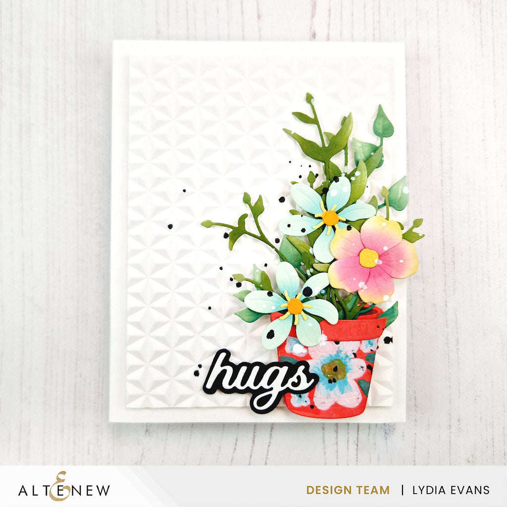 Altenew Creative Cuts Houseplants Layering Dies alt10695 flower pot