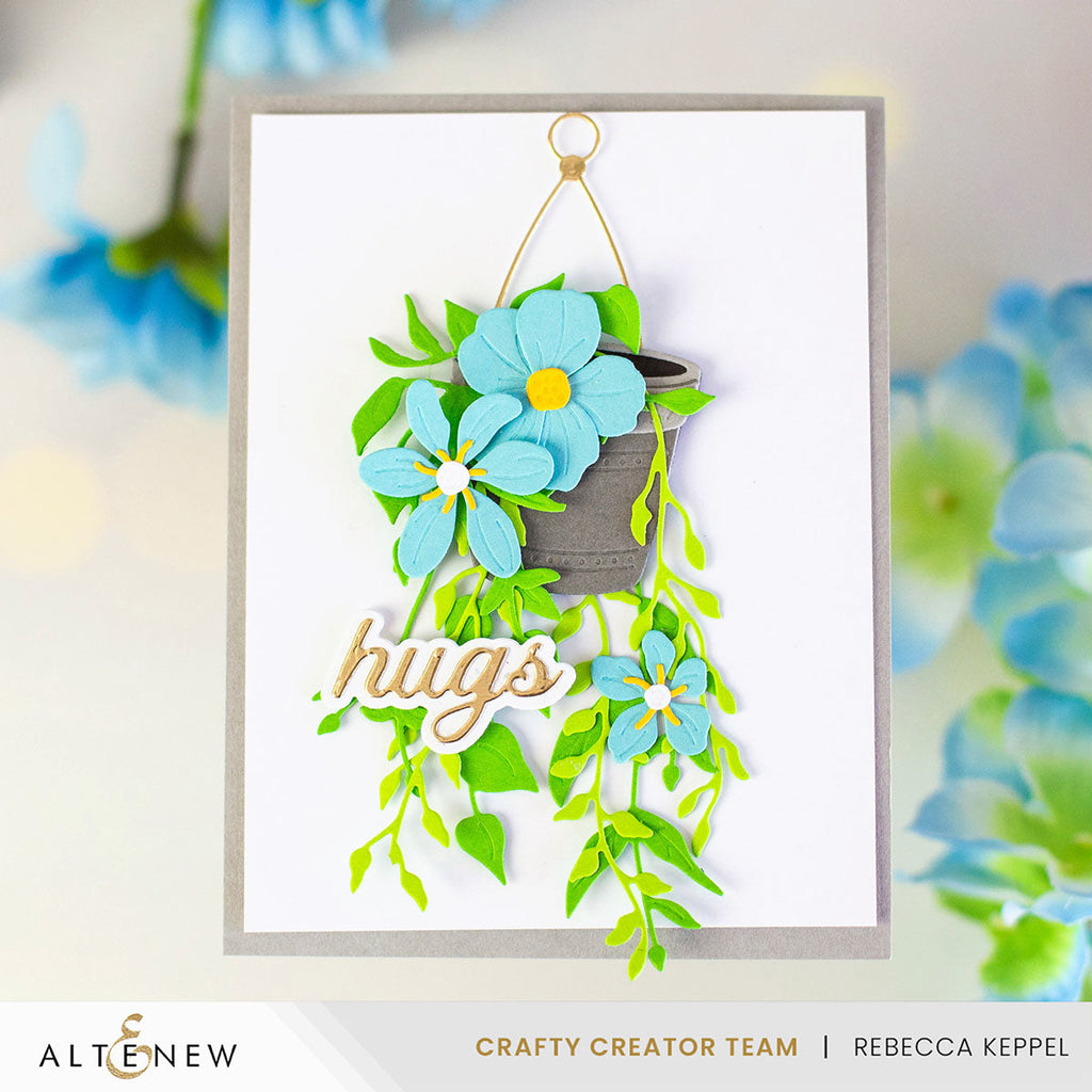 Altenew Creative Cuts Houseplants Layering Dies alt10695 hugs