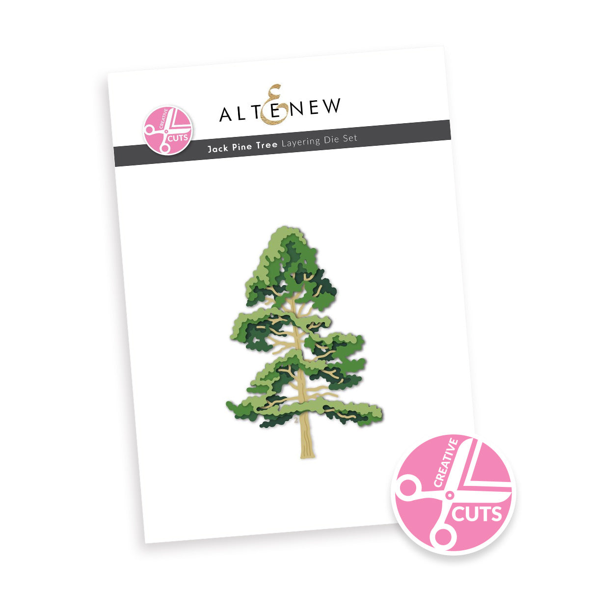 Altenew Creative Cuts Jack Pine Tree Layering Dies alt11456