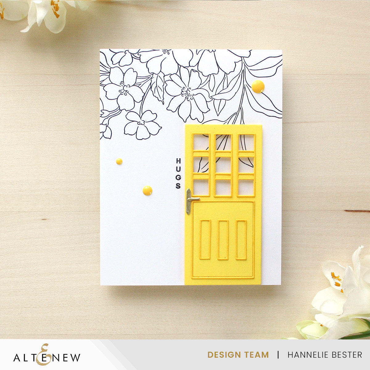 Altenew Creative Cuts Old City Doors Layering Dies alt10752 hugs
