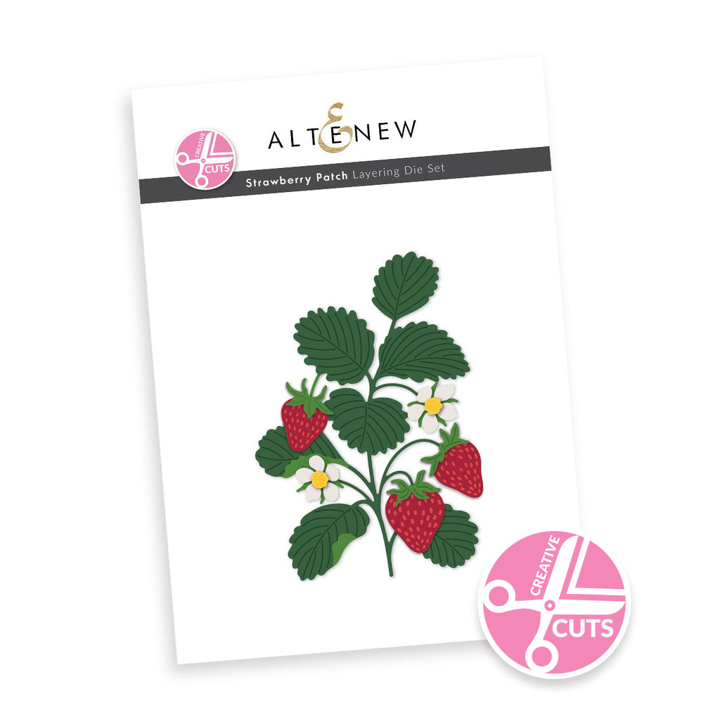 Altenew Creative Cuts Strawberry Patch Layering Dies alt11213
