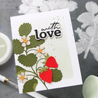 Altenew Creative Cuts Strawberry Patch Layering Dies alt11213 with love | color-code:ALT01
