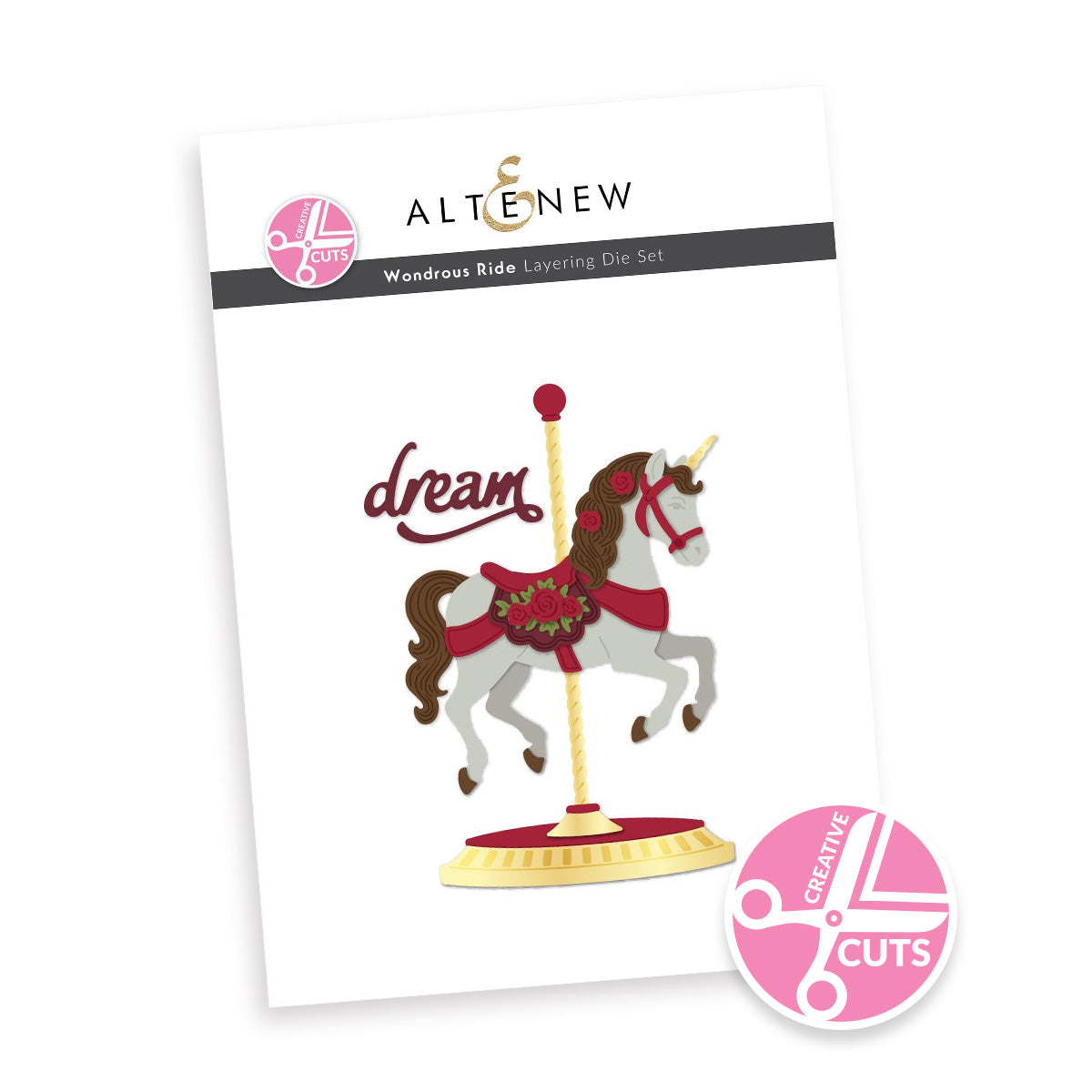Altenew Creative Cuts Wondrous Ride Layering Dies alt11335