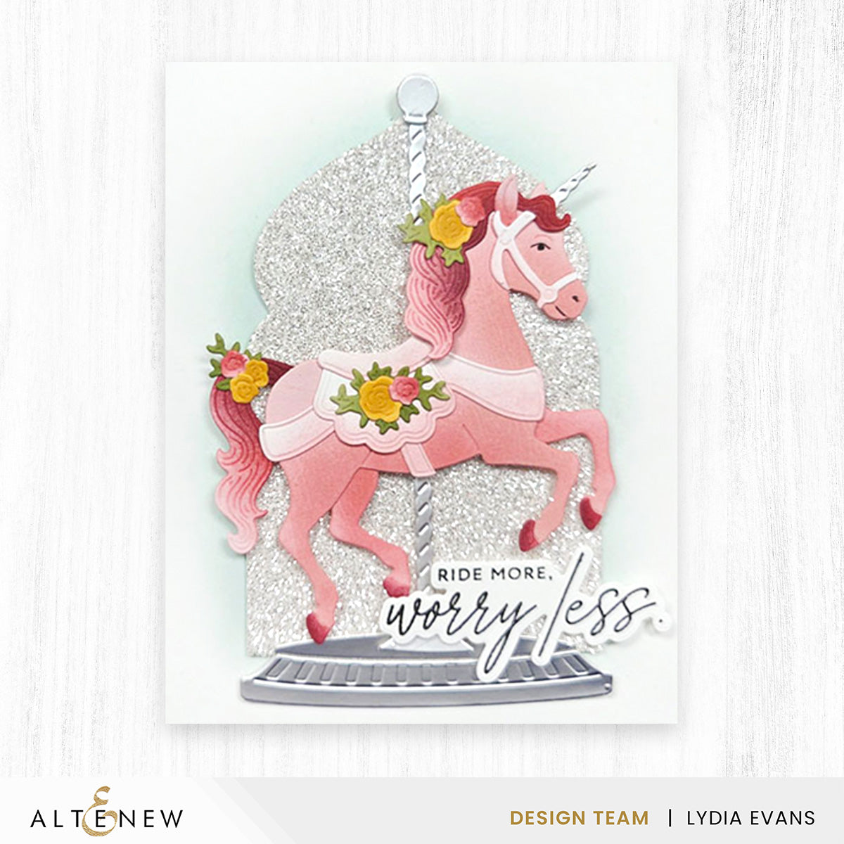 Altenew Creative Cuts Wondrous Ride Layering Dies alt11335 don't worry