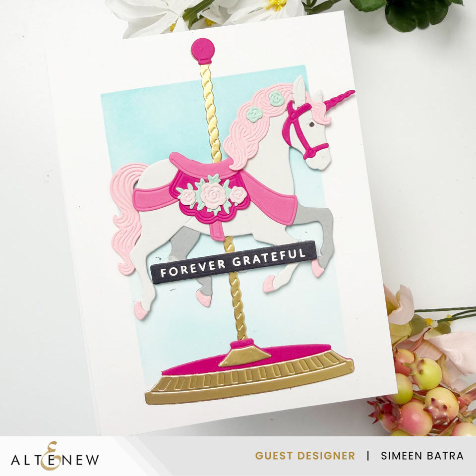 Altenew Creative Cuts Wondrous Ride Layering Dies alt11335 forever grateful