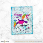 Altenew Creative Cuts Wondrous Ride Layering Dies alt11335 rainbow unicorn
