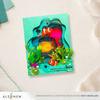 Altenew Creative Cuts  Zero-Waste Beneath the Blue Dies alt11353 sending love