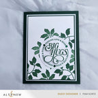 Altenew Creative Labels Clear Stamp and Die Set big hugs