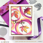 Altenew Crispy Leaves Dies alt10954 purple