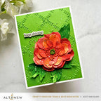 Altenew Crisscross Blooms 3D Embossing Folder alt11073 flower