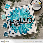 Altenew Crystal 3D Gel alt10667 blue sunflower
